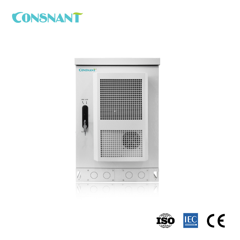 IP56 ДБЖ для підлоги на відкритому повітрі 1-10 кВА з батареєю VRLA з кондиціонером у шафі