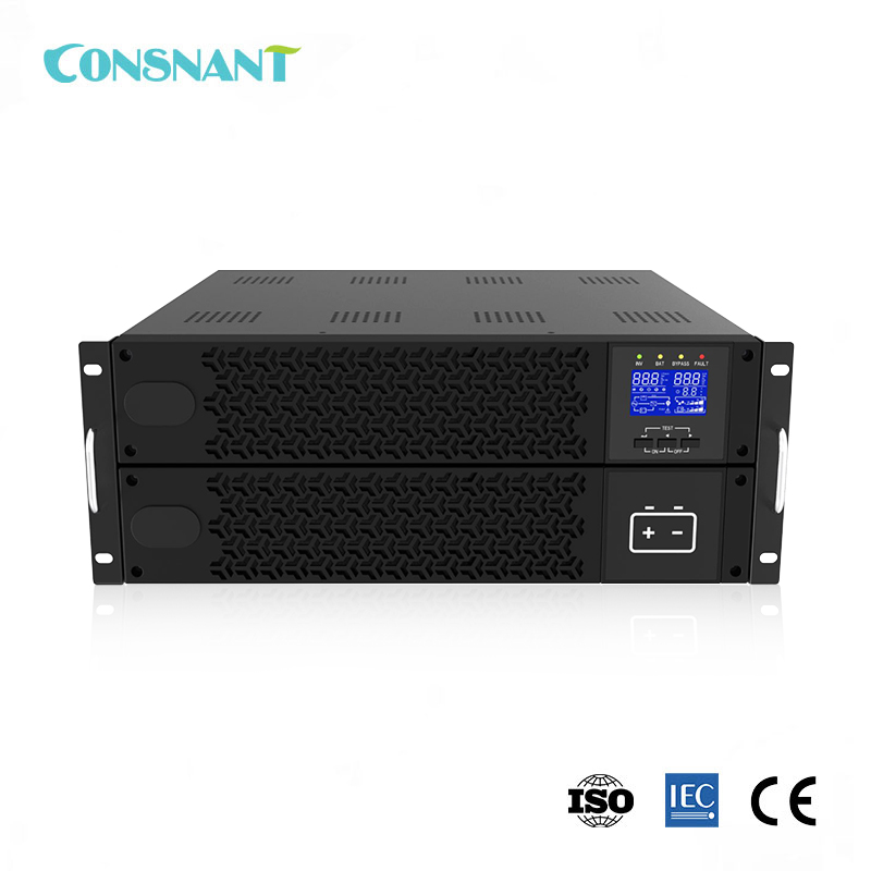 Високочастотний онлайновий ДБЖ 6-10 кВА для монтажу в стійку